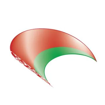 Belarus flag, vector illustration Stock Illustration
