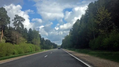 Belarus highway 動画素材 90727961