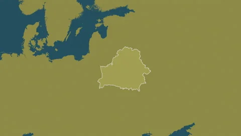 Belarus map - glide. Border. Pattern. Stock Footage 147472977