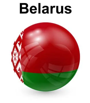 Belarus official state flag Stock Illustration