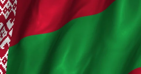 Belarus Waving Flag 4K Stock Footage 127854685