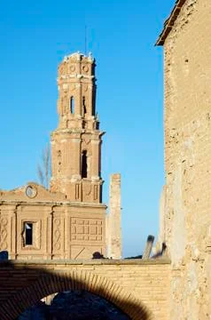 Belchite Fotos de archivo