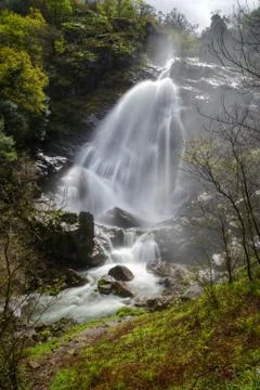 Belelle river waterfall Stock Photos