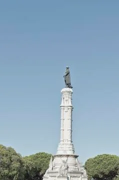 Belem square in Lisbon Stock Photos