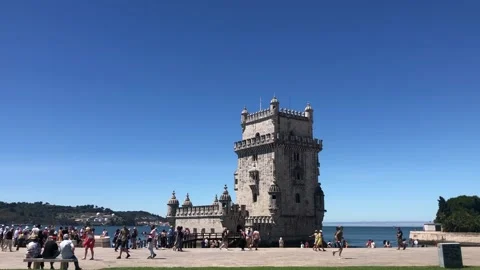 Belém Tower Stock Footage 197464137
