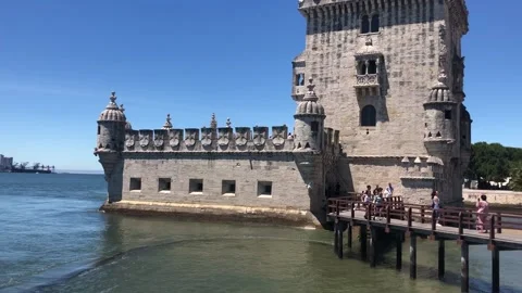 Belém Tower Stock Footage 197464142