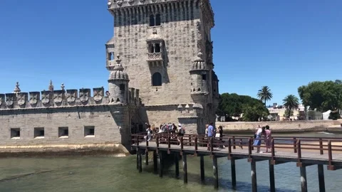 Belém Tower Stock Footage 197464146
