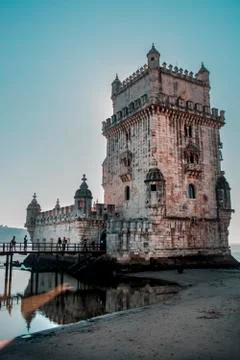 Belem Tower, the Jernimos Monastery, the Padro dos Descobrimentos Stock Photos