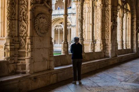 Belem Tower, the Jernimos Monastery, the Padro dos Descobrimentos Foto stock