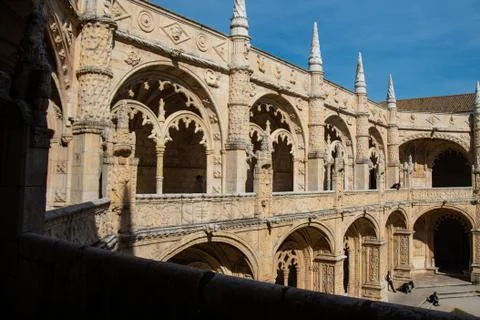 Belem Tower, the Jernimos Monastery, the Padro dos Descobrimentos Foto stock