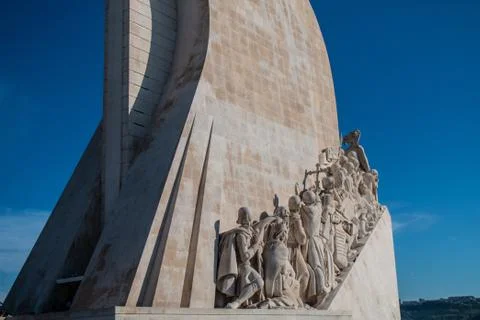 Belem Tower, the Jernimos Monastery, the Padro dos Descobrimentos Stock Photos