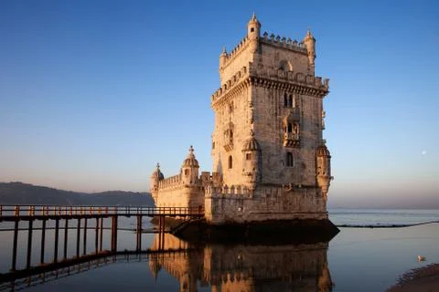 Belem Tower in Lisbon Foto stock
