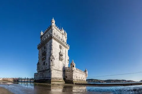 Belem Tower in Lisbon Stock Photos