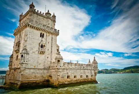 Belem tower Stock Photos
