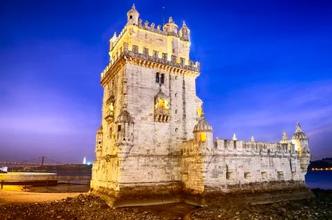 Belem tower Stock Photos