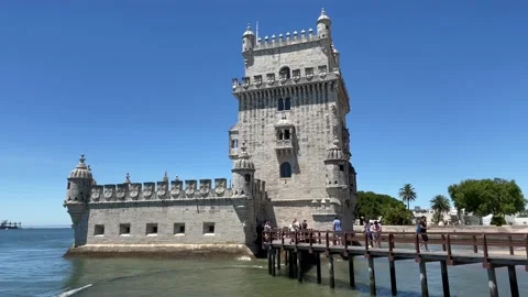 Belém Tower (Torre de Belém) 動画素材 197475417