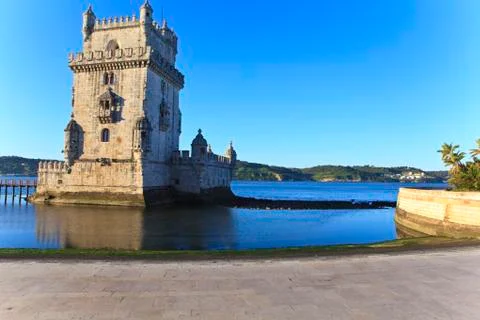 Belem Tower - Torre De Belem In Lisbon, Portugal Stock Photos