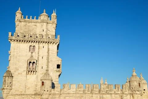 Belem Tower view Stock Photos