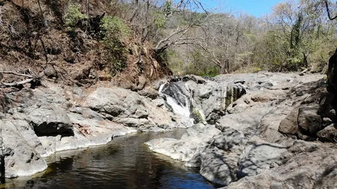 Belen waterfalls medium Stock Footage 127121839