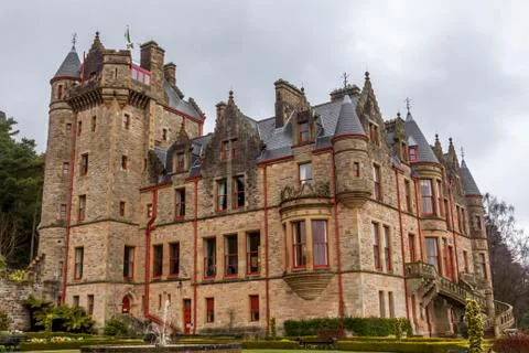 Belfast castle Stock Photos