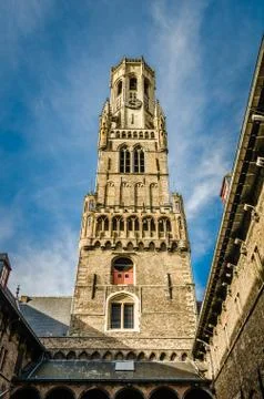 The Belfry of Bruges Stock Photos