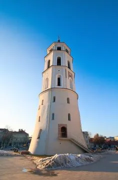 Belfry in Cathedral Square Stock Photos