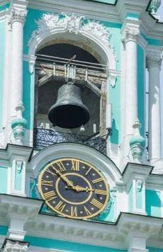 Belfry clock Stock Photos