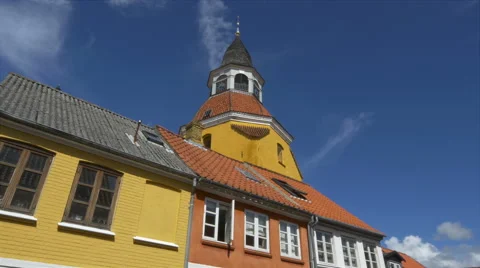 The Belfry - Faaborg Denmark Stock Footage 55254357