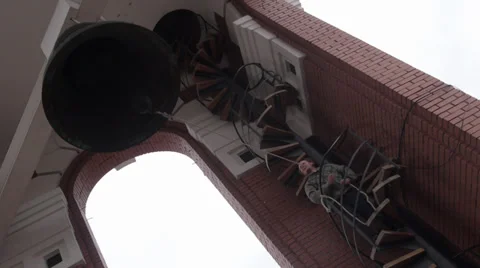 The belfry. Stock Footage 32197984