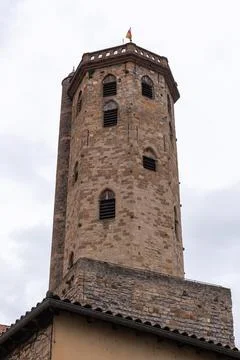 Belfry of Millau Stock Photos