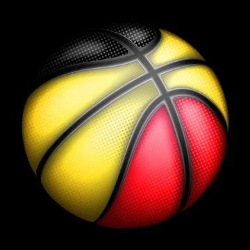 Belgian basketball, vector Stock Illustration