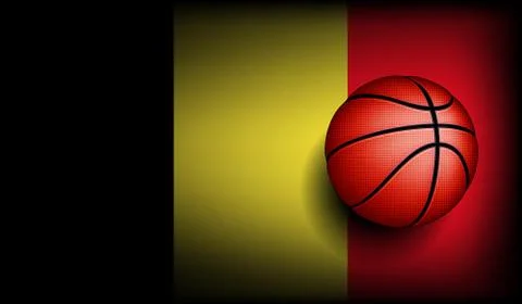Belgian basketball, vector Stock Illustration