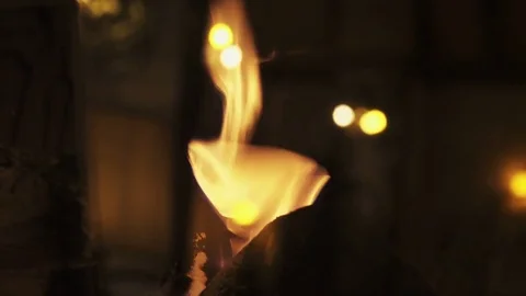 Belgian Beer Bar, Fireplace Stock Footage 71270893