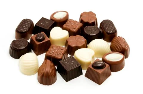 Belgian chocolate Stock Photos