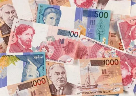 Belgian Franc Stock Photos