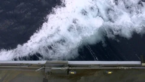 Belgian navy vessel sailing Stockbeeldmateriaal 70180919