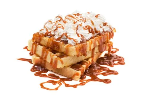 Belgian waffles Stock Photos