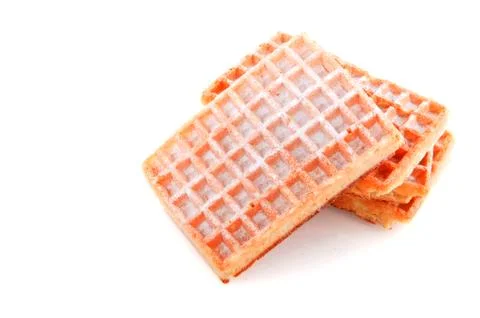 Belgian waffles Stock Photos