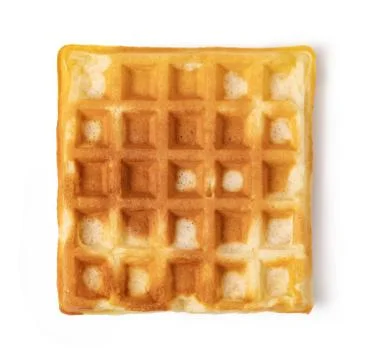 Belgian waffles Stock Photos