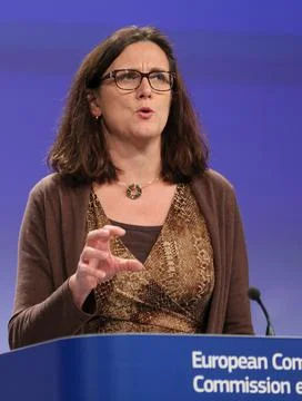 Belgium Eu Commission Us Data Transfers Agreement - Nov 2013 Foto stock