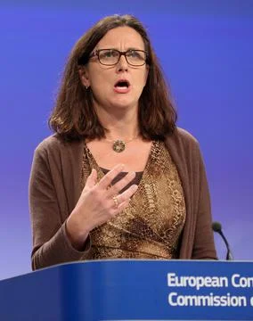 Belgium Eu Commission Us Data Transfers Agreement - Nov 2013 Foto stock