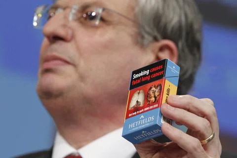 Belgium Eu Tabaco Directive Press Conference - Dec 2012 Stock Photos