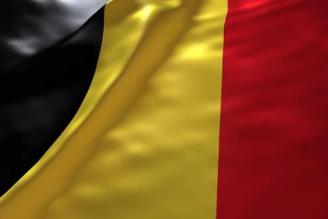 Belgium flag background Stock Illustration