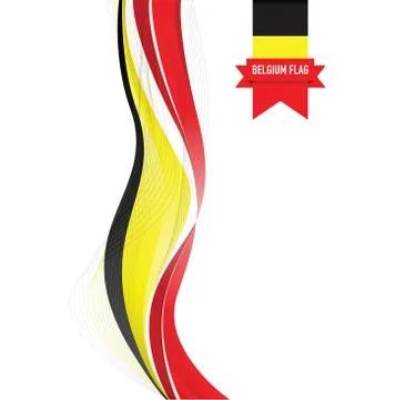 Belgium flag background Illustrazione stock