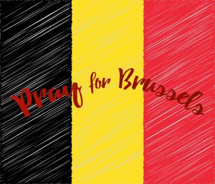Belgium flag design elements Stock Illustration