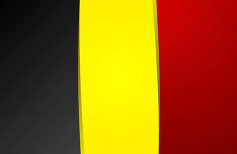Belgium Flag Stock Illustration