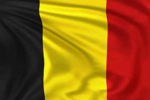 Belgium Flag イラスト素材