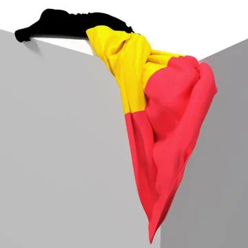 Belgium flag Stock Illustration