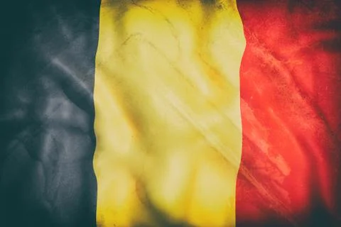 Belgium flag Stock Illustration
