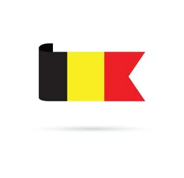Belgium flag Stock Illustration